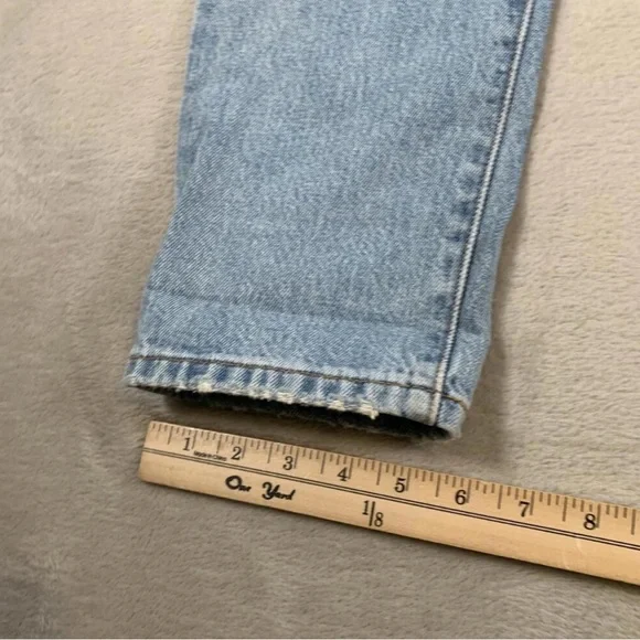 BEAUTIFUL ✨ Levis 501 Skinny Jeans Womens 30x28 High Rise Button Fly Denim - Picture 9 of 13